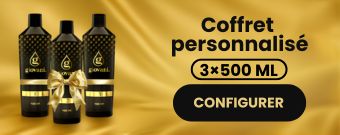 Coffret personnalisé 3 x 500 ml